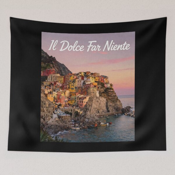 Item preview, il Dolce far niente designed and sold by LaughandLaugh.