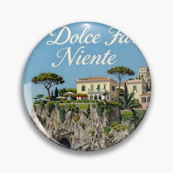 Item preview, il Dolce far niente designed and sold by LaughandLaugh.
