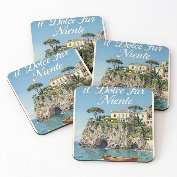 Item preview, il Dolce far niente designed and sold by LaughandLaugh.