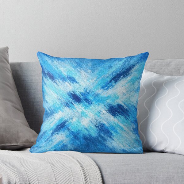 Item preview, Electric Blue Explosion Abstract Crystal Tie Dye designed and sold by Giovanna2026.