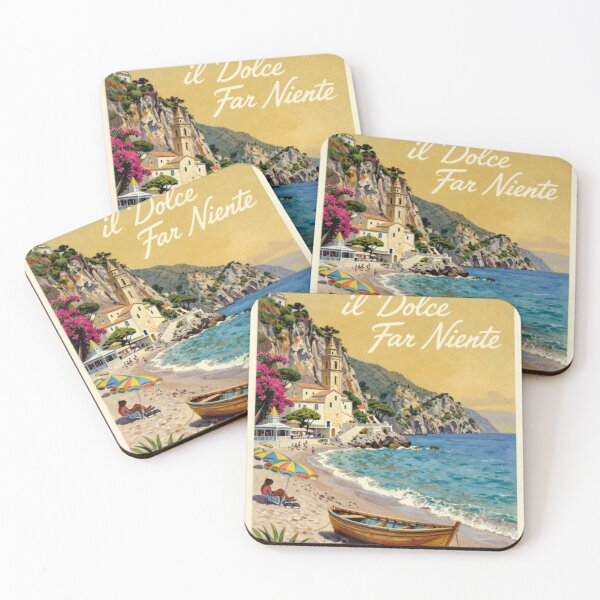 Item preview, il Dolce far niente designed and sold by LaughandLaugh.