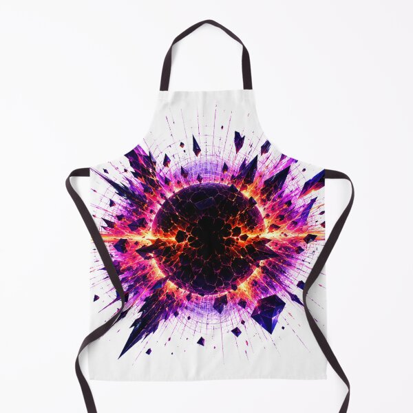 Item preview, Void Impact Cosmic Nova Crystal Explosion Art designed and sold by RiteshCenter .