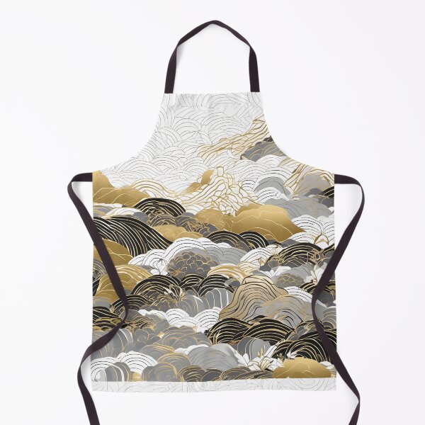 Item preview, Japanese Japanese Traditional Pattern - Traditional gold black Wagara Design designed and sold by KS-PopArtJapan.