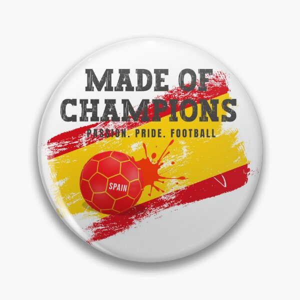 Item preview, Spain Football Pride T-Shirt for Soccer Fans designed and sold by PodXDesigns.