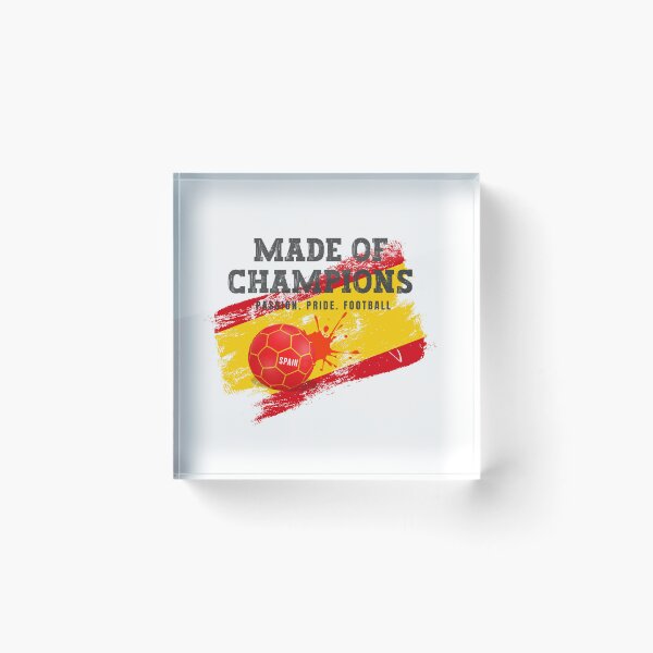 Item preview, Spain Football Pride T-Shirt for Soccer Fans designed and sold by PodXDesigns.