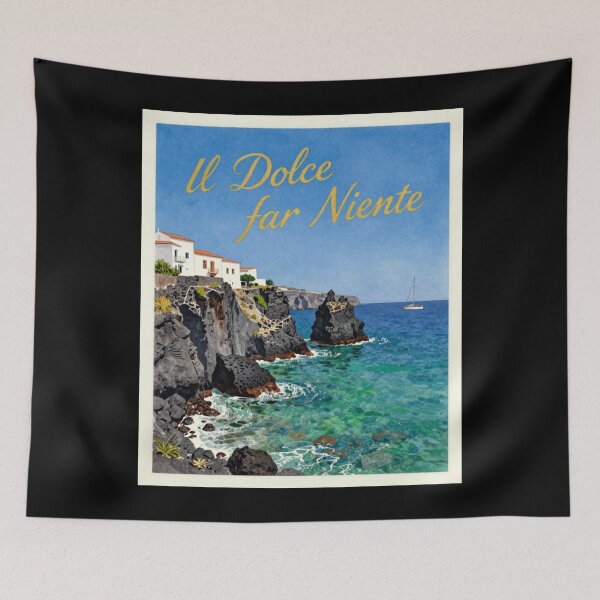 Item preview, Il Dolce far niente designed and sold by LaughandLaugh.