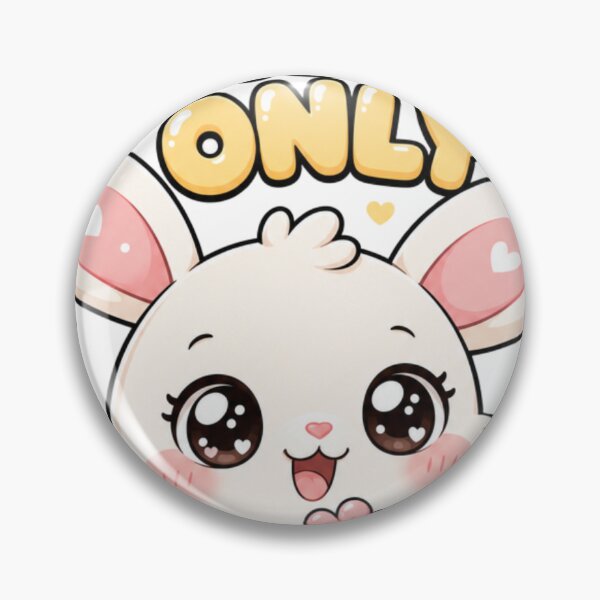 Item preview, Hoppy Vibes Only Kawaii bunny saying designed and sold by BoosterShop.
