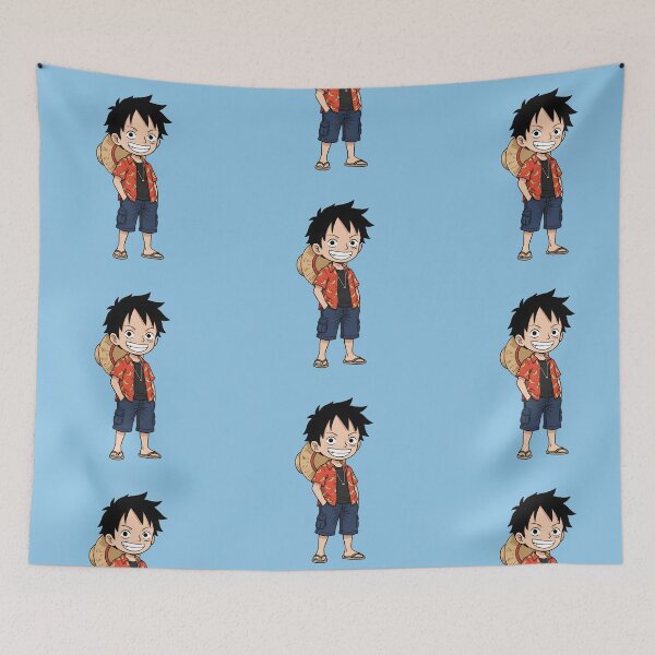 Item preview, Monkey D Luffy Chibi Anime Streetwear Vector designed and sold by luffy2374.