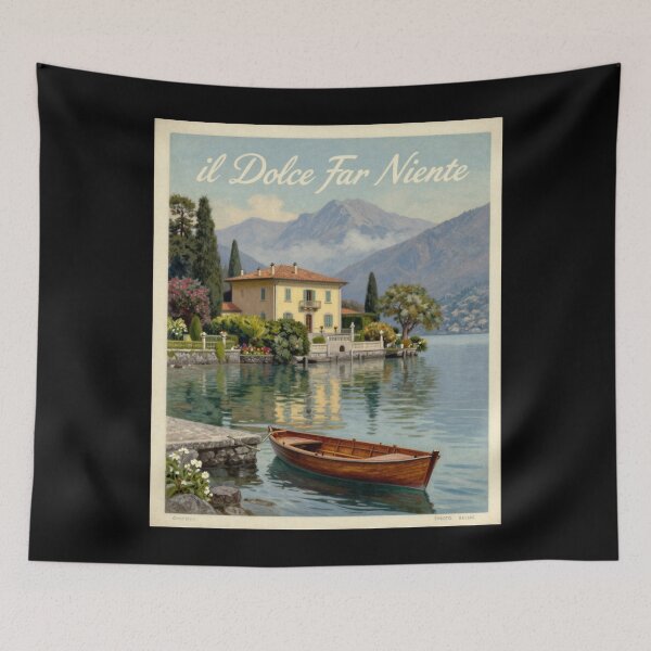 Item preview, Il Dolce far niente designed and sold by LaughandLaugh.