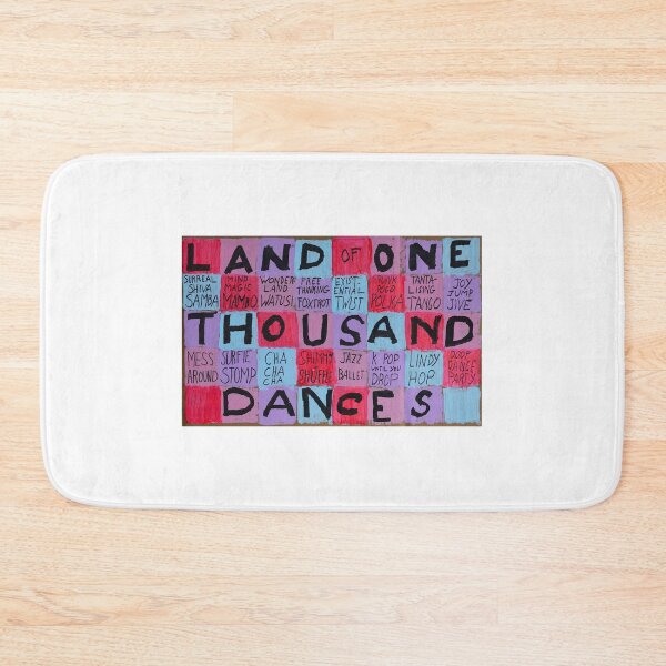 Item preview, Land of 1000 Dances designed and sold by Magical Meaning Machine.