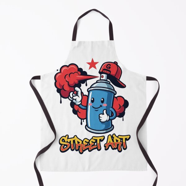 Item preview, Cute spray can street art graffiti illustration designed and sold by Ahmedsyde.