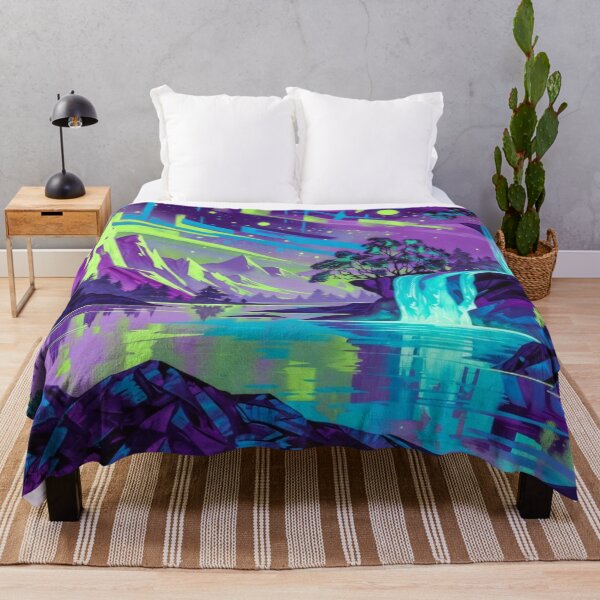 Item preview, Cosmic Fantasy Alien Planet Floating Island Landscape designed and sold by Nexus Space.