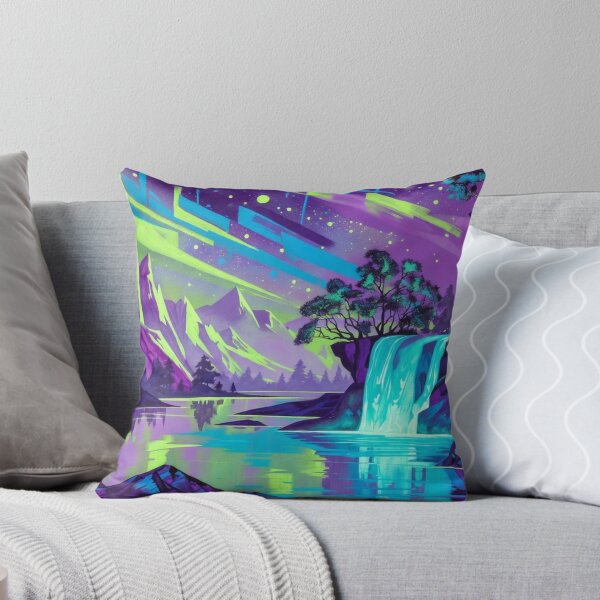 Item preview, Cosmic Fantasy Alien Planet Floating Island Landscape designed and sold by Nexus Space.
