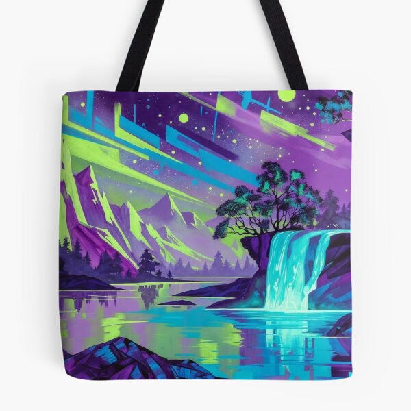 Item preview, Cosmic Fantasy Alien Planet Floating Island Landscape designed and sold by Nexus Space.