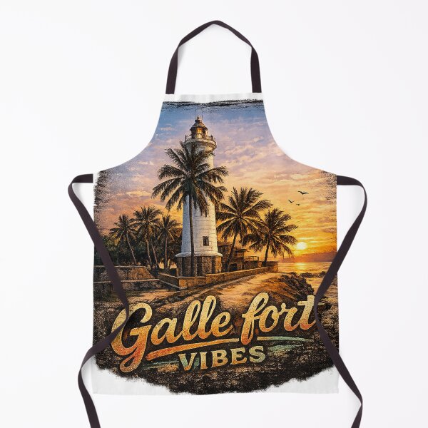 Item preview, Galle Fort Vibes – Vintage Lighthouse Edition designed and sold by GooniSL.