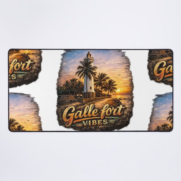 Item preview, Galle Fort Vibes – Vintage Lighthouse Edition designed and sold by GooniSL.