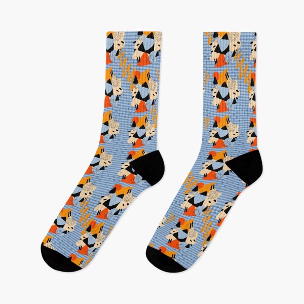 Item preview, Colour Carnival Retro Pattern Collection | Maximalist Geometric Floral and Character Designs designed and sold by VirtuallyCreativ .
