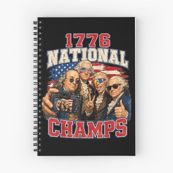 Item preview, Funny 1776 National Champs Funny Patriotic Founding Fathers  designed and sold by Dela3.