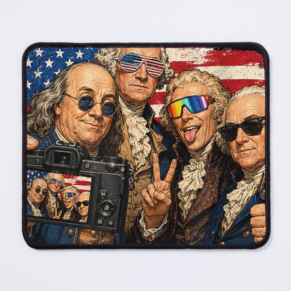 Item preview, Funny 1776 National Champs Funny Patriotic Founding Fathers  designed and sold by Dela3.
