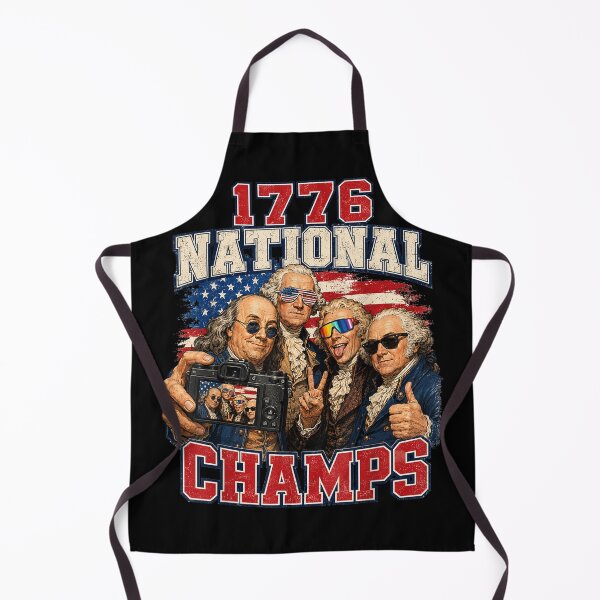 Item preview, Funny 1776 National Champs Funny Patriotic Founding Fathers designed and sold by Dela3.