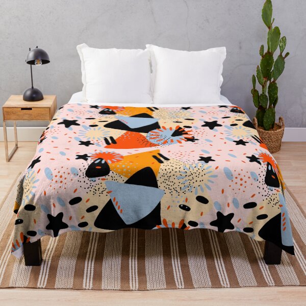 Item preview, Colour Carnival Retro Pattern Collection | Maximalist Geometric Floral and Character Designs designed and sold by VirtuallyCreativ .