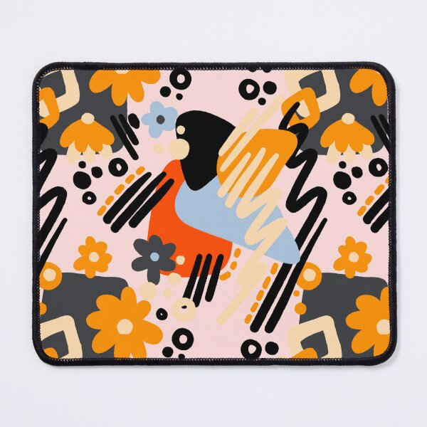 Item preview, Colour Carnival Retro Pattern Collection | Maximalist Geometric Floral and Character Designs designed and sold by VirtuallyCreativ .