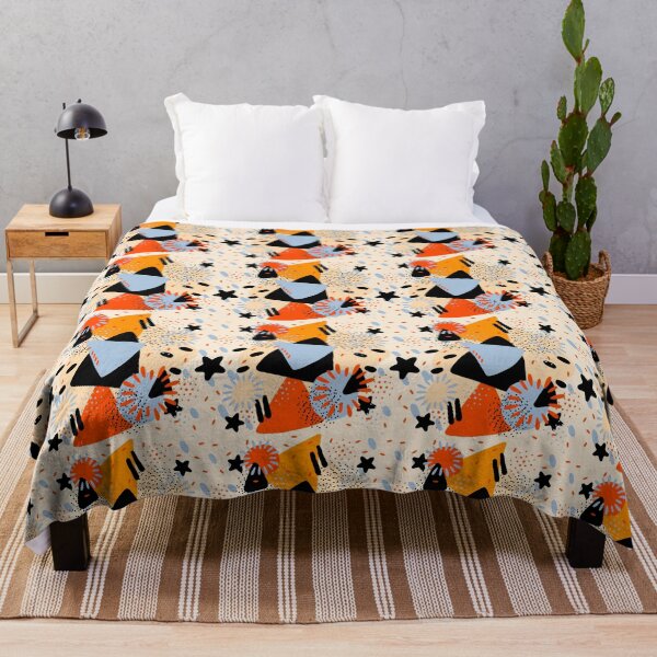 Item preview, Colour Carnival Retro Pattern Collection | Maximalist Geometric Floral and Character Designs designed and sold by VirtuallyCreativ .