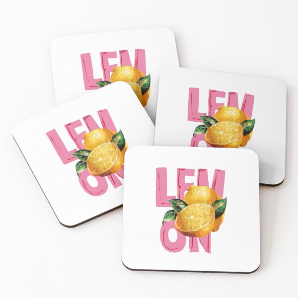 Item preview, Lemon Pop Art Vibrant Pink And Yellow Citrus Design designed and sold by HBDStudio.