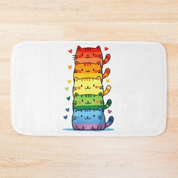 Item preview, Rainbow cats tower designed and sold by Tiny-Love ⭐⭐⭐⭐⭐.