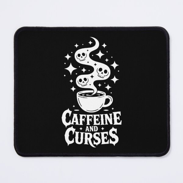 Item preview, Caffeine And Curses Spooky Coffee designed and sold by luffy2374.