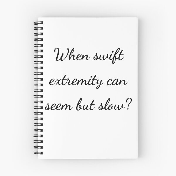 Item preview, "When swift extremity can seem but slow?" - handwriting black designed and sold by ariksworld.