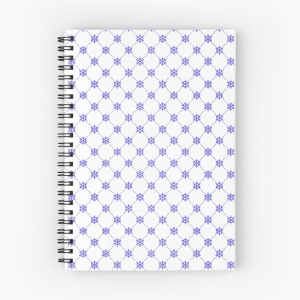 Item preview, Copy of Blue Snowflake Grid Pattern Winter Lattice White Background designed and sold by Zaya_art.