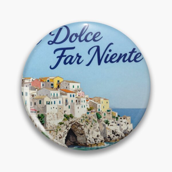 Item preview, il Dolce far niente designed and sold by LaughandLaugh.