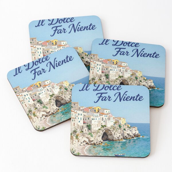 Item preview, il Dolce far niente designed and sold by LaughandLaugh.