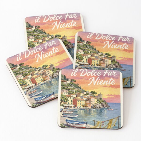 Item preview, il Dolce far niente designed and sold by LaughandLaugh.