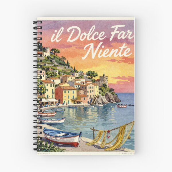 Item preview, il Dolce far niente designed and sold by LaughandLaugh.