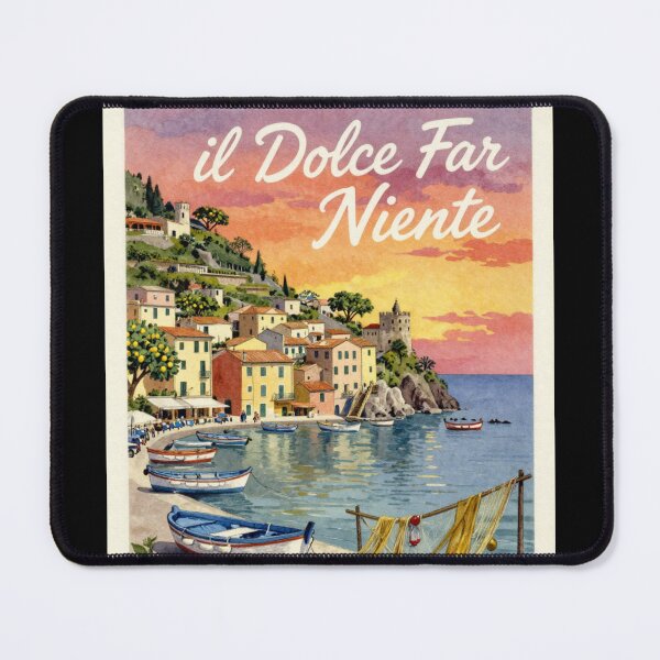 Item preview, il Dolce far niente designed and sold by LaughandLaugh.