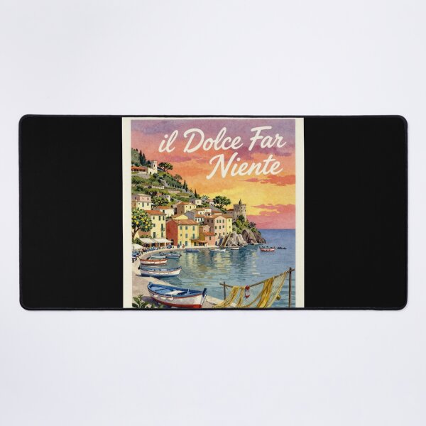 Item preview, il Dolce far niente designed and sold by LaughandLaugh.