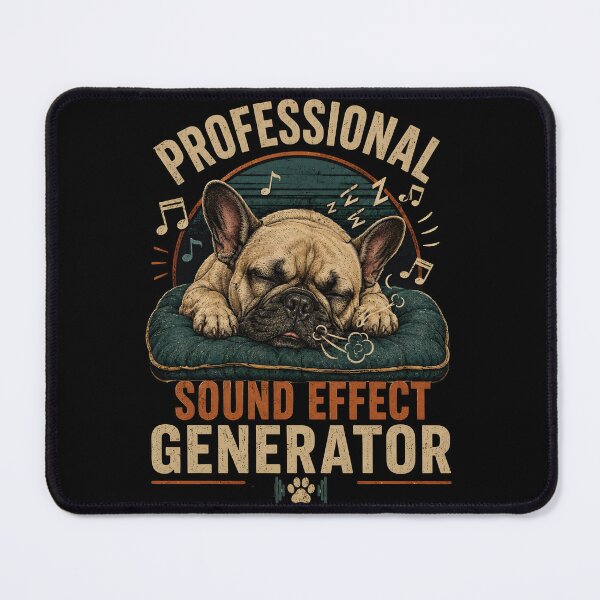 Item preview, Funny French Bulldog Sleeping Dog Lover Gift designed and sold by thoughtswear.