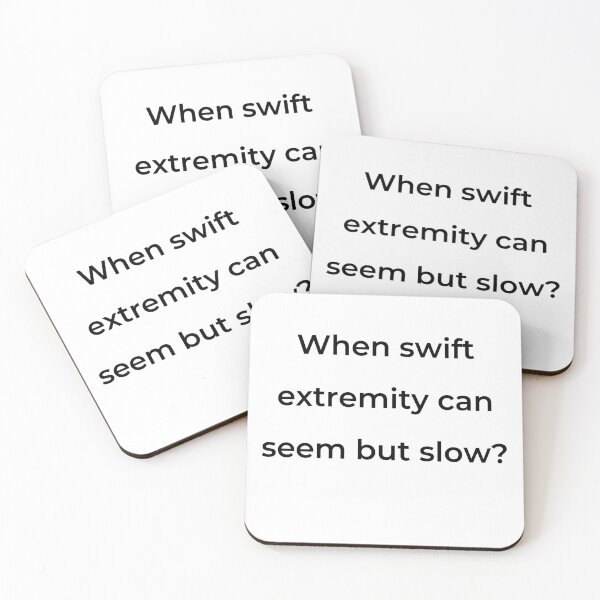 Item preview, "When swift extremity can seem but slow?" - print black designed and sold by ariksworld.