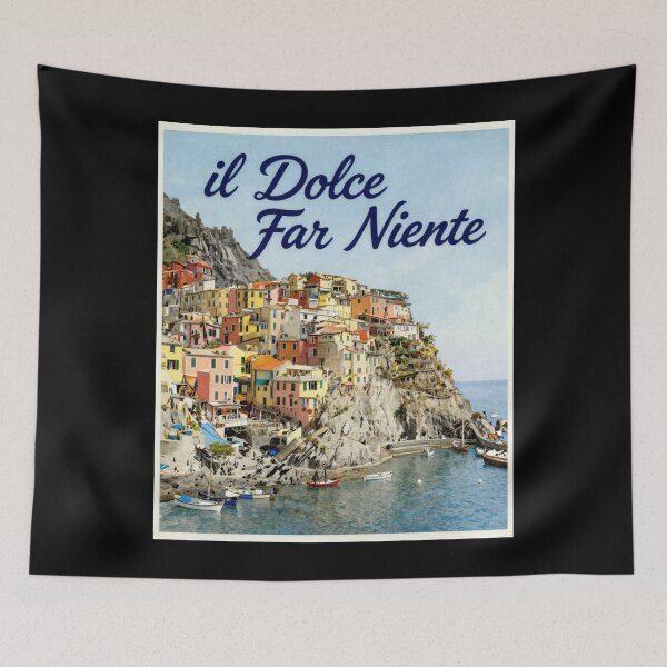 Item preview, Il Dolce far niente designed and sold by LaughandLaugh.