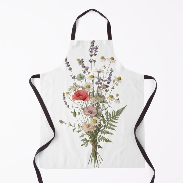 Item preview, Pressed Wildflowers Herbarium — Vintage Botanical Art Print designed and sold by DreamelleStudio.