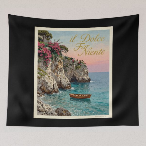 Item preview, Il Dolce far niente designed and sold by LaughandLaugh.