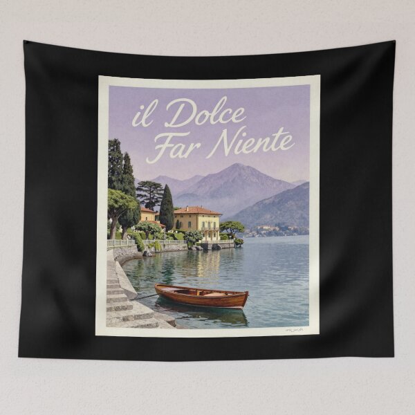 Item preview, Il Dolce far niente designed and sold by LaughandLaugh.