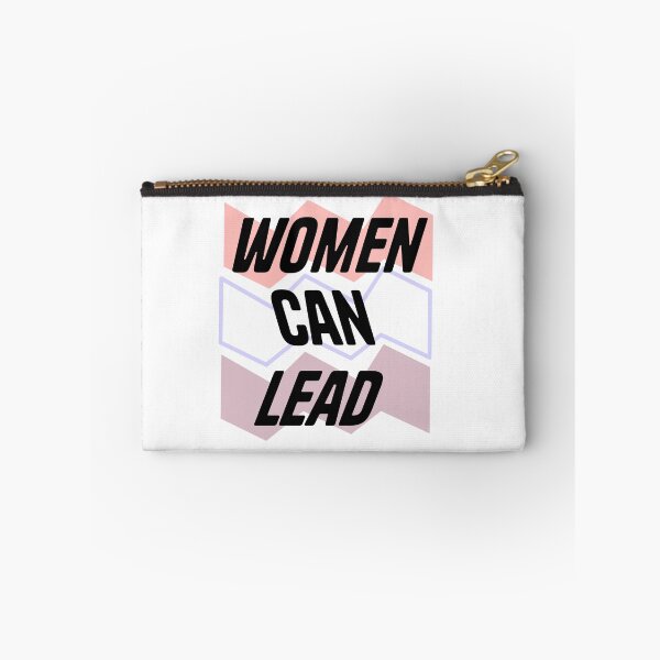 Item preview, Women Can Lead — Bold Empowerment Quote Design | Geometric Feminist Apparel & Gifts designed and sold by MoonHoneybyImani.