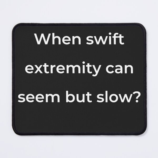 Item preview, "When swift extremity can seem but slow?" - print white designed and sold by ariksworld.