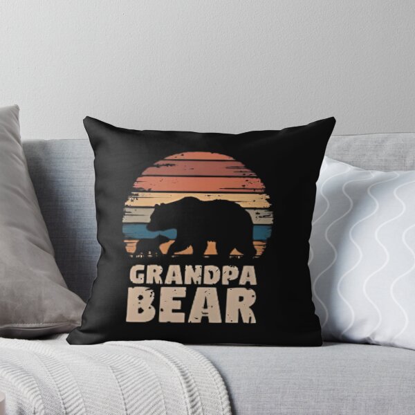 Item preview, Grandpa Bear,Cub 1 Funny Father's Day  designed and sold by MountainBikings.