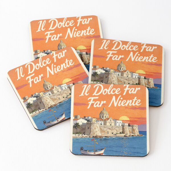 Item preview, Il Dolce far niente designed and sold by LaughandLaugh.