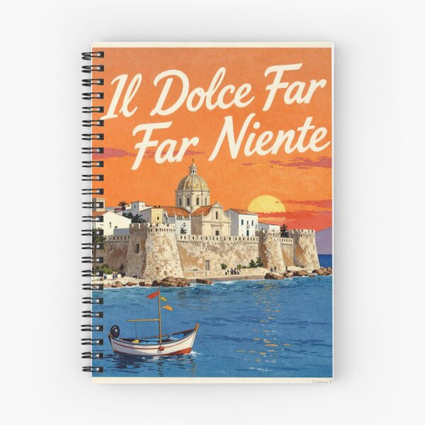 Item preview, Il Dolce far niente designed and sold by LaughandLaugh.