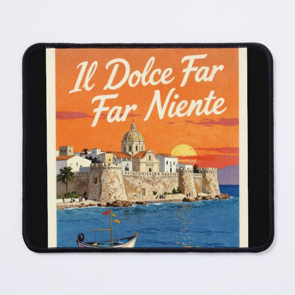 Item preview, Il Dolce far niente designed and sold by LaughandLaugh.